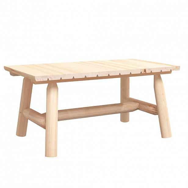 vidaXL Konferenční stolek 90 x 50 x 41 cm masivní smrkové dřevo