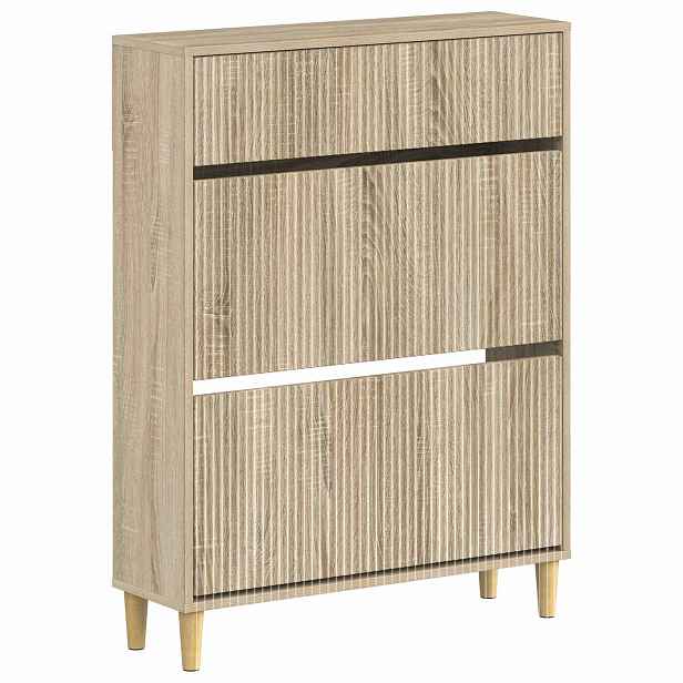 vidaXL Skříň na obuv ARNHEM 78 x 24 x 103 cm Kompozitní dřevo