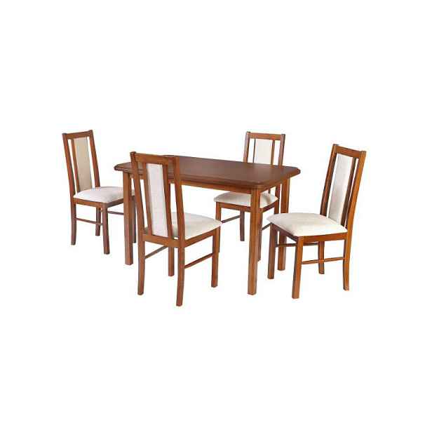 Jídelní set STRAKOŠ pro 4 osoby Kvido 1+4