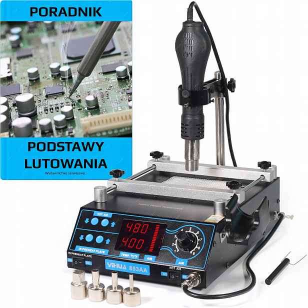 Stanice Bga Hot Air Ohřívač 853AA Návod