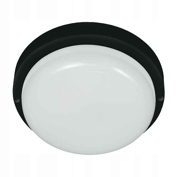 Stropní Svítidlo Led lampa Eko-Light Davo 8W 720lm 4000K IP64 Kulatý Černá 10 kusů