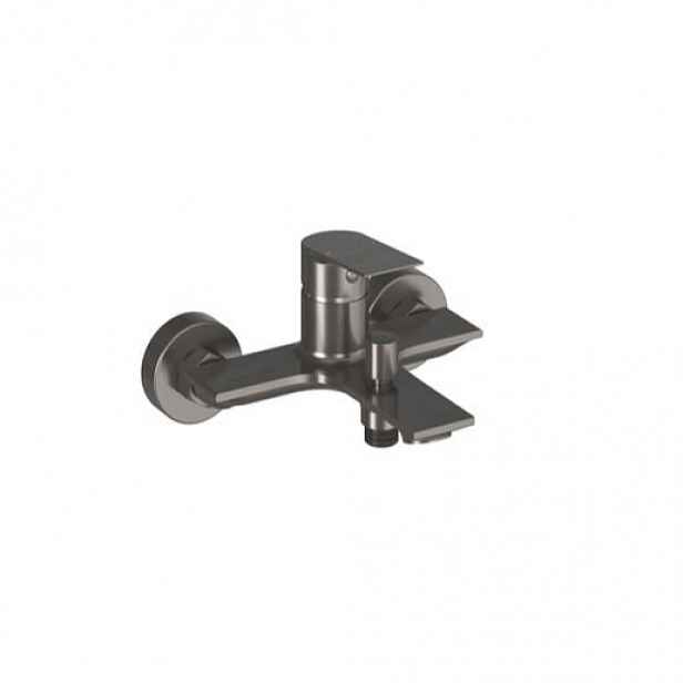 Vanová baterie Ravak Plan bez sprchového setu 150 mm grafit kartáčovaný X070654