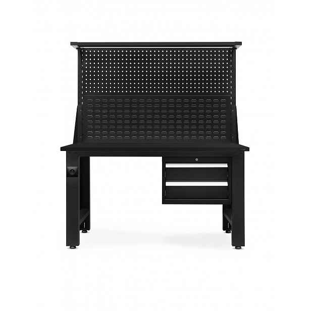 Dílenský stůl Logan All Black - černý