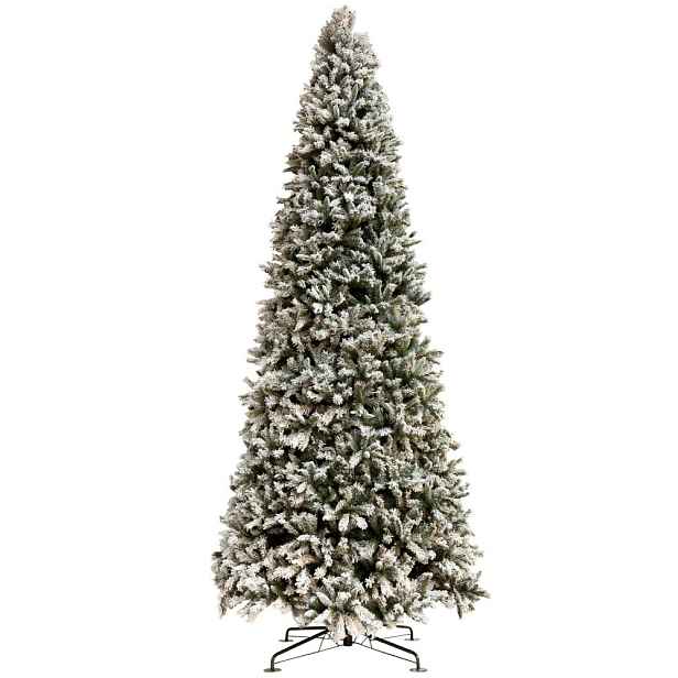 Vánoční veliký zasněžený strom jedle Snowy Tree - 200*200*450 cm J-Line by Jolipa