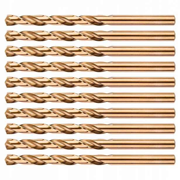 Vrtáky do kovu HSS-Co 6.5 mm 10 ks Neo Tools 57-040-10