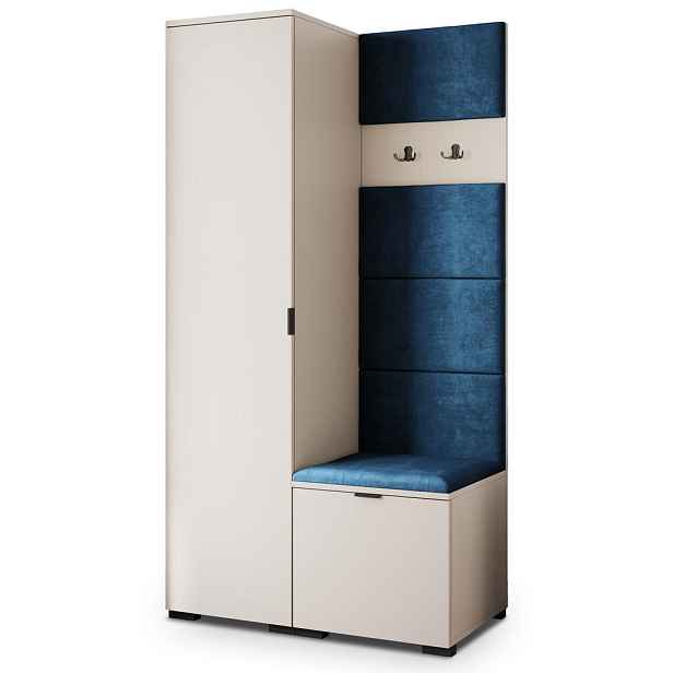 MASSENO MODERNÍ PŘEDSÍŇOVÁ SESTAVA LORI, 95/181/51 cm, kašmírová