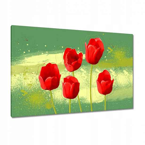 Obrazy 120x80 Sympatické květiny