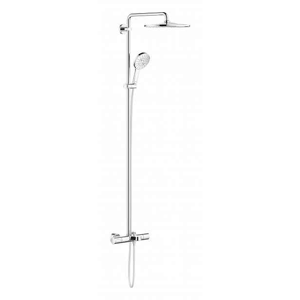 Grohe Rainshower SmartActive - Sprchový set 310 s vanovým termostatem na zeď, 9,5 l/min, 3 proudy, chrom 26657000