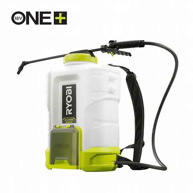 Ryobi RY18BPSB-0 18V One+ zádový postřikovač na plevel nádoba 15 l polstrov