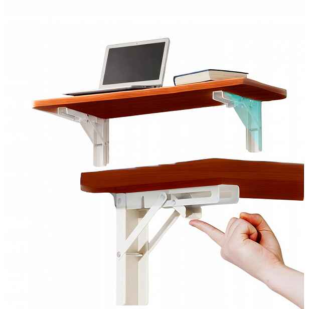 Skládací Nástěnný Stolek S Sklápěcí Deskou Dikom 60x20 cm Skládací Police