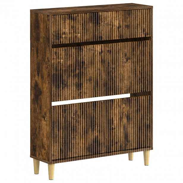 vidaXL Skříň na obuv ARNHEM 78 x 24 x 103 cm Kompozitní dřevo