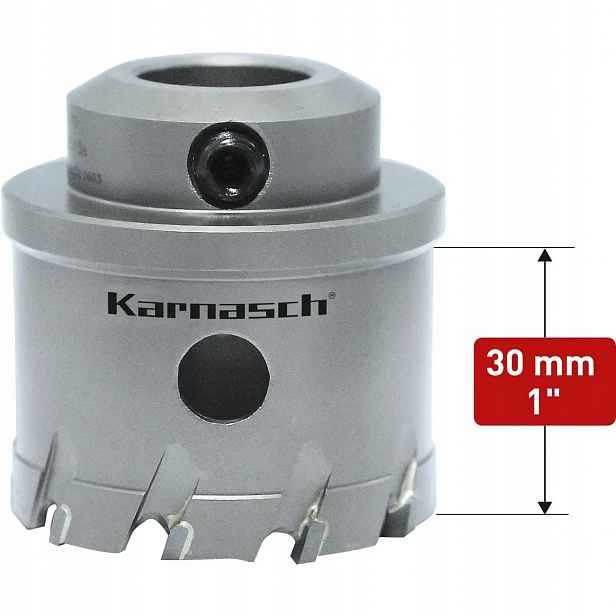 Korunkový Vrták ø 52 mm Power-Max Heavy Duty 20 karbidový, bez držáku Karnasch