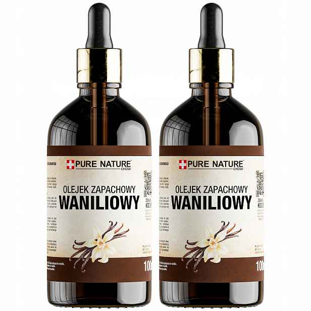 Vanilkový Olej Do Svíček Difuzéru 100% Čistý Velmi Intenzivní 2x 100 ml