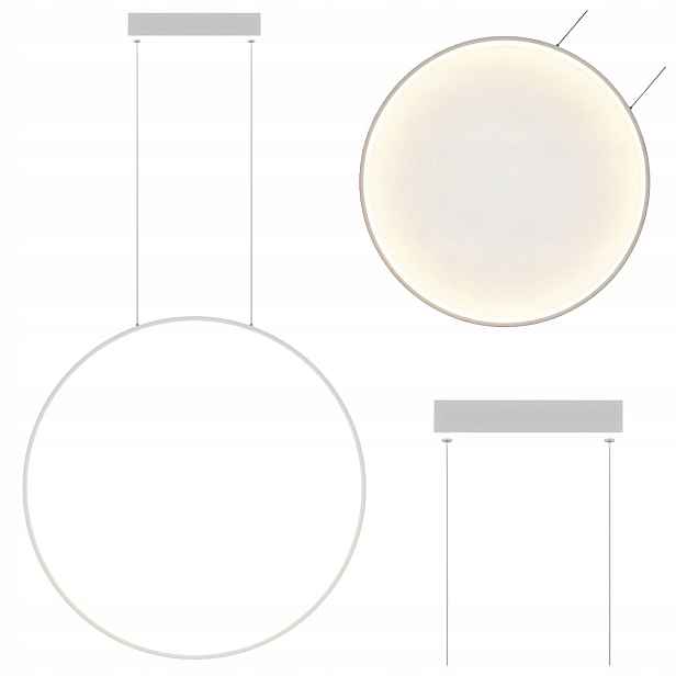 Závěsná Lampa Mirror S Light Prestige Moderní Bílá IP44 Led Cct