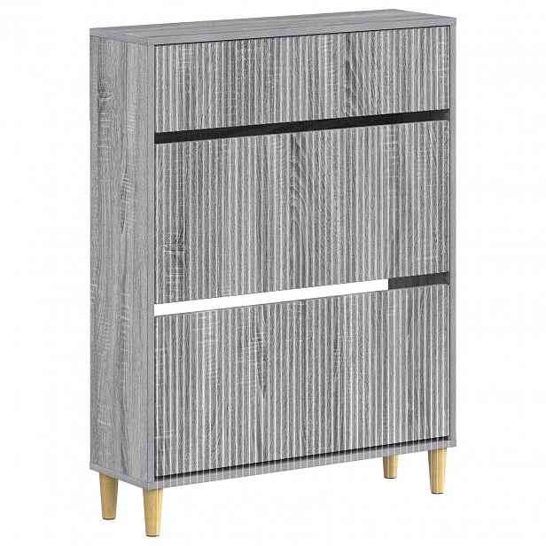 vidaXL Skříň na obuv ARNHEM 78 x 24 x 103 cm Kompozitní dřevo