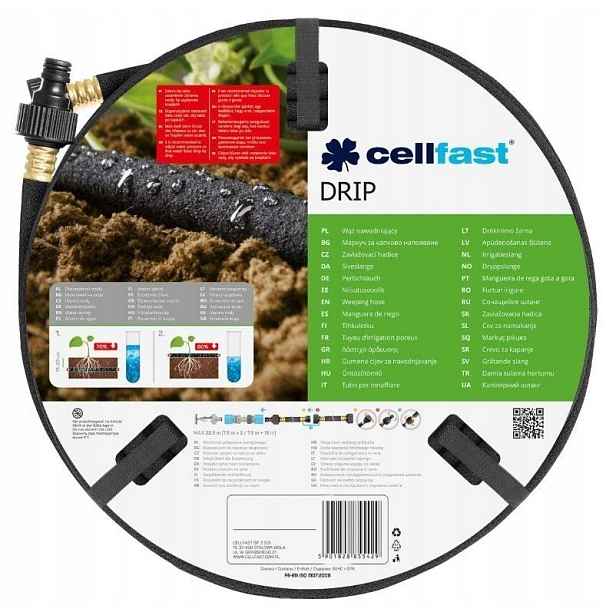 Hadice 1/2" 7,5 m 19-001 Drip Cellfast