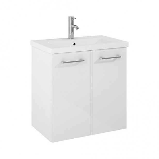 Koupelnová skříňka pod umyvadlo Jika Ponta 60x60x38,6 cm bílá H40J5222005001