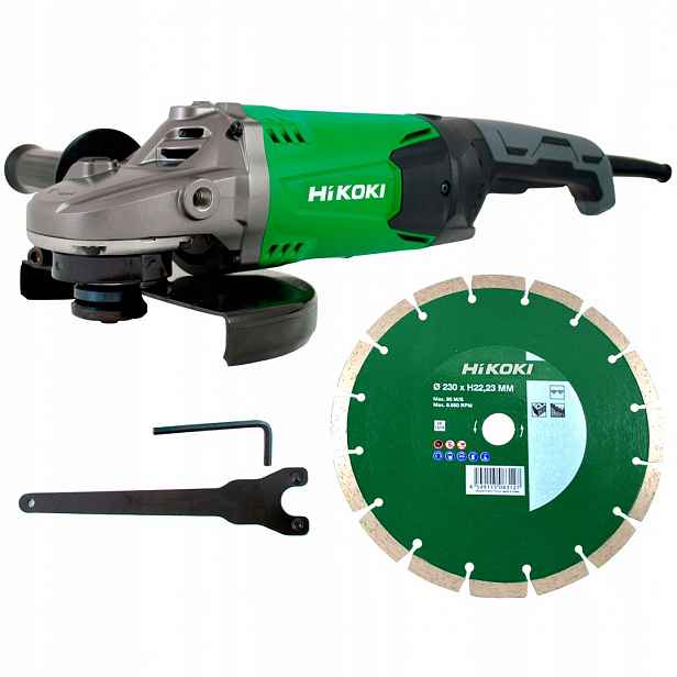 Úhlová bruska bruska HiKOKI G23SW2 W7Z 2200W kotouč 230 mm