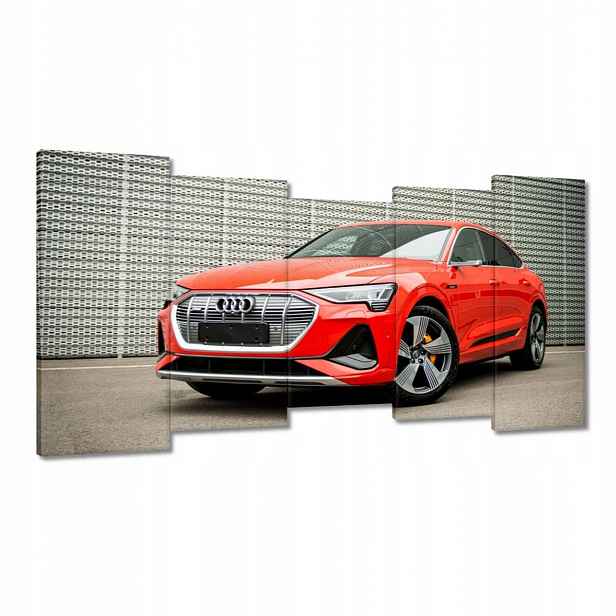 Obrazy 150x80 Červené Audi e-tron