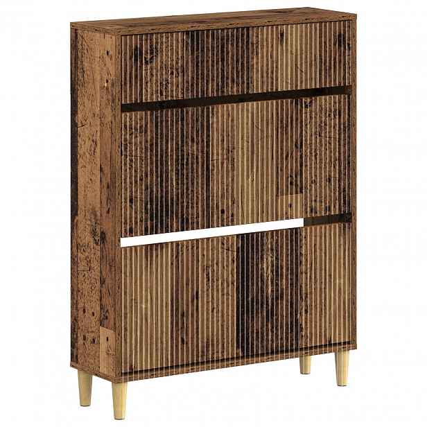 vidaXL Skříň na obuv ARNHEM 78 x 24 x 103 cm Kompozitní dřevo
