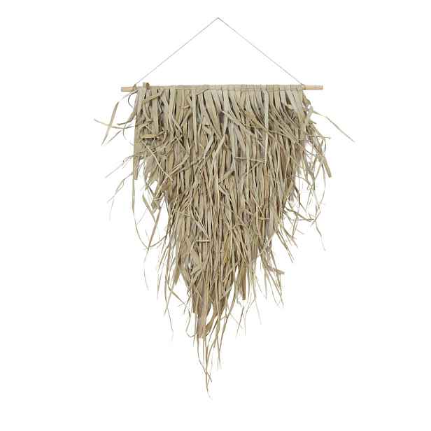 Nástěnná dekorace pletený trojúhelník z palmového listí Katiola - 79*100 cm Light & Living