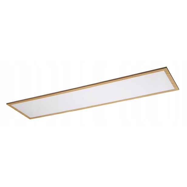 Stropní svítidlo stropní svítidlo Led bílá hnědá obdélníková 120 cm 4000K Rabalux
