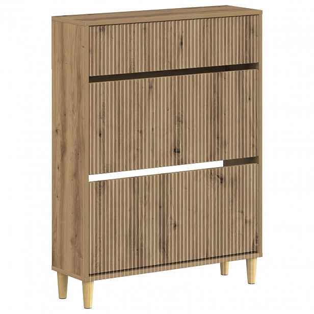 vidaXL Skříň na obuv ARNHEM 78 x 24 x 103 cm Kompozitní dřevo