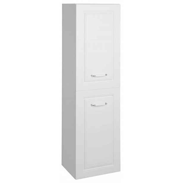 Aqualine Favolo - Skříňka s košem, 40x150x31 cm, 1 dvířka L/P, bílá mat FV160