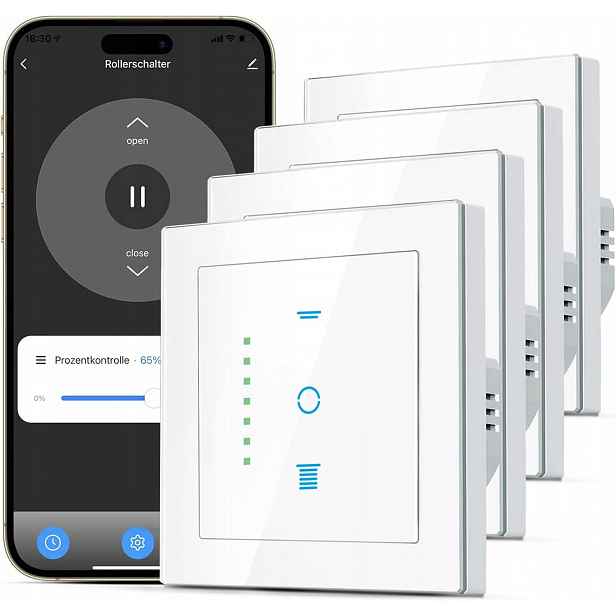 Přepínač Pro Ovládání Rolet 4KS Alexa Smartlife Wlan