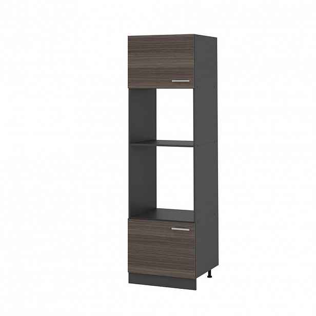 Vicco SKŘÍŇKA NA MIKROVLNNOU TROUBU R-Line Ušlechtilá šedá 60 cm