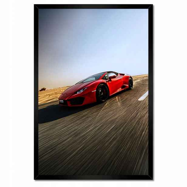 Plakáty v rámu 40x60 Červené sportovní auto
