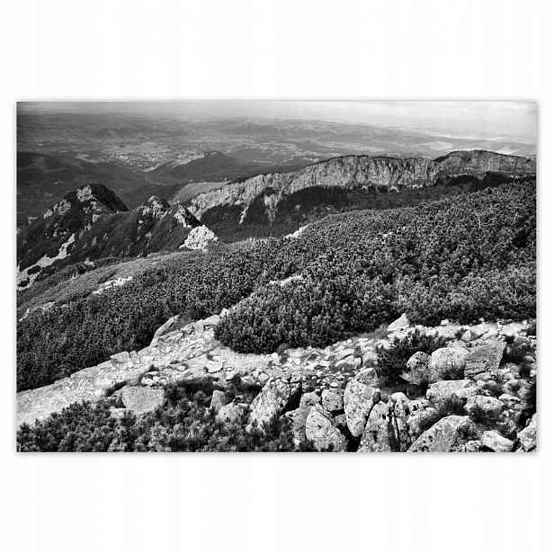Plakáty 185x125 Tatry Polské hory Pohled