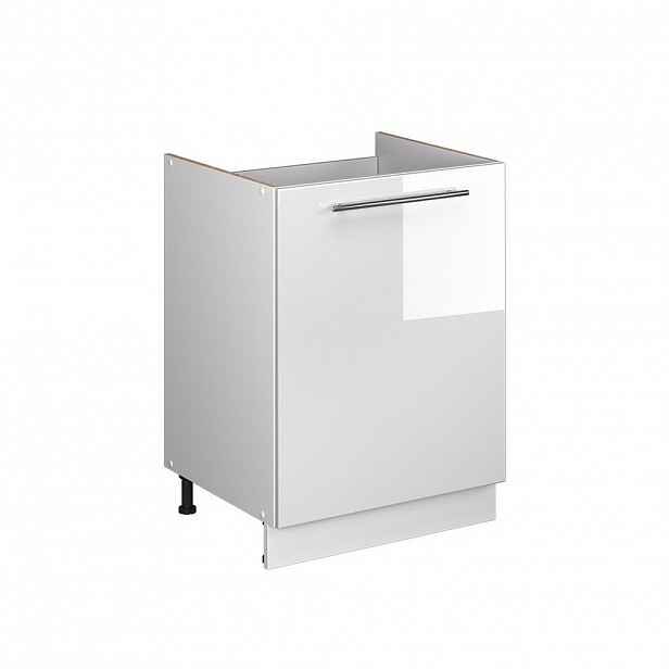 Vicco SKŘÍŇKA POD DŘEZ Fame-Line, Bílá vysoký lesk/Bílá, 60 cm