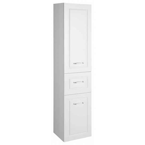 Aqualine Favolo - Skříňka s košem, 40x184x31 cm, bílá mat FV180