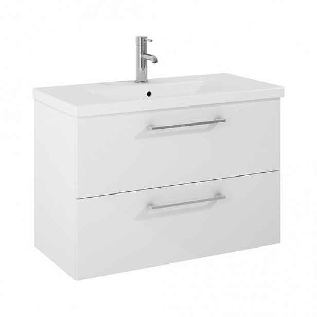 Koupelnová skříňka pod umyvadlo Jika Ponta 80x53x38,6 cm bílá H40J5244025001