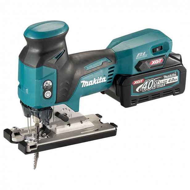 Makita - 40V AKU přímočará pila, 2x aku Li-ion XGT 4,0 Ah, nabíječka JV001GM201