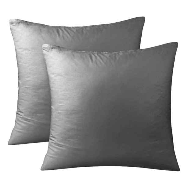 Povlak na polštář sametový 50x50 Šedý 2ks