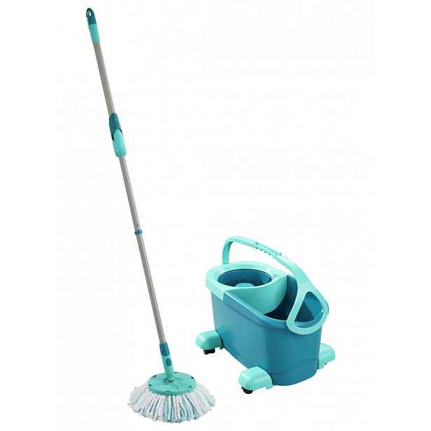 Leifheit - Rotační set Clean Twist Disc Mop Ergo Mobile 52102