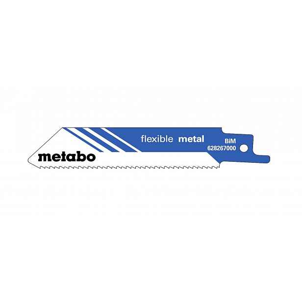 Metabo - Sada pilových plátků na kov 14 TPI, délka 100 mm, 5 ks 628267000