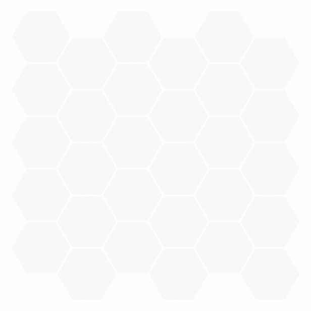 vidaXL Hexagonální dlaždice 10 ks Bílá 30 x 30 cm Polyuretan a PET