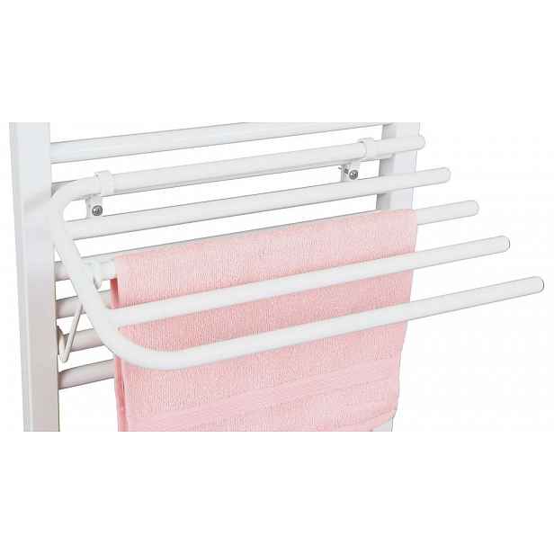 Aqualine - Sušák ručníků na topná tělesa, délka 60 cm, bílá 25-03-SV460