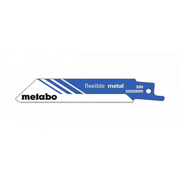 Metabo - Sada pilových plátků na kov 18 TPI, délka 100 mm, 5 ks 628268000