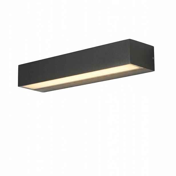 Nástěnné svítidlo Led venkovní černé vodotěsné 16W 3000K IP65