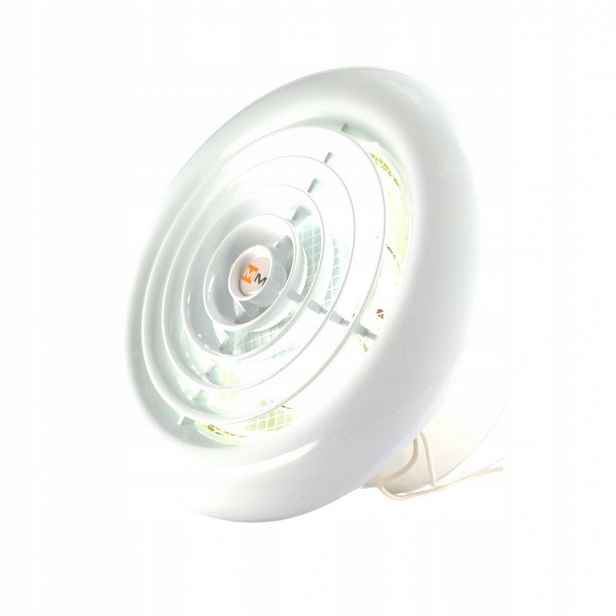 Stropní ventilátor s Led osvětlením White Mmr 100 Bílý kulatý