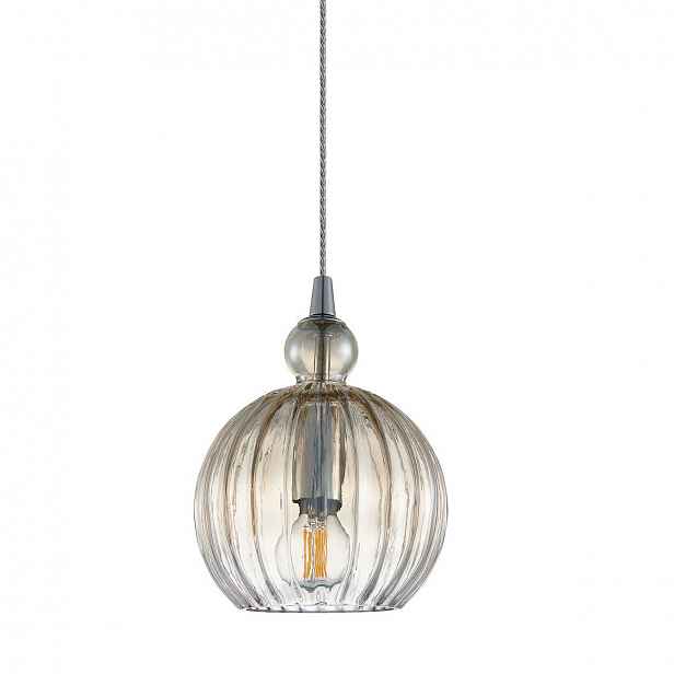 Závěsná lampa Pendel Zwis Lustr Biron Chrom E27 60W Moderní Italux