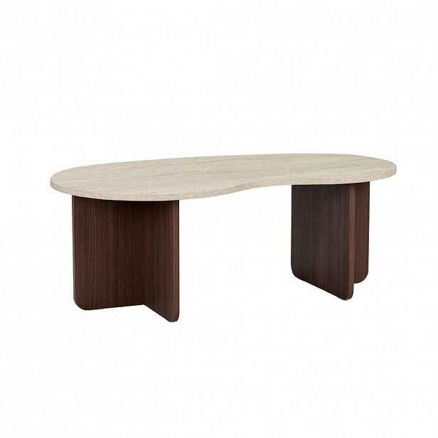 Calicosy KONFERENČNÍ stolek s organickou deskou, délka 110 cm - MOSS