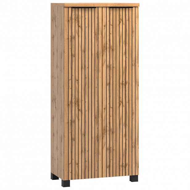 Held MIDI SKŘÍŇKA, černá, dub wotan, 60/130/35 cm