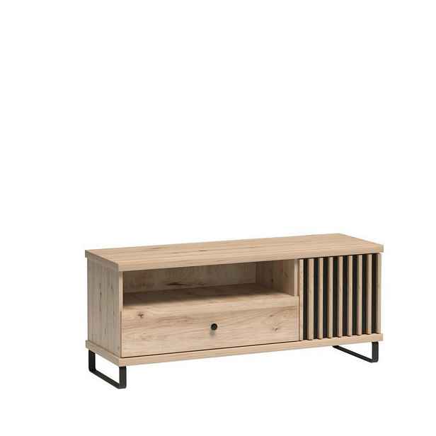 MASSENO TV STOLEK ALMERIA, 124/43,4/40,6 cm, dub Artisan