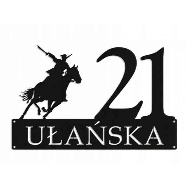Číslo Na Dům 60 cm Tabule Adresa Ocel 2 mm Grafika 5749