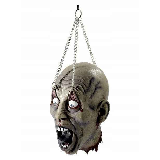 Dekorace Utržená Hlava Na Halloweenském Řetízku